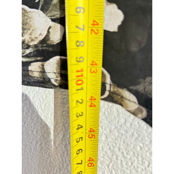 Ember Black Floral Sheer Kimono Duster – Size M - Picture 4 of 8